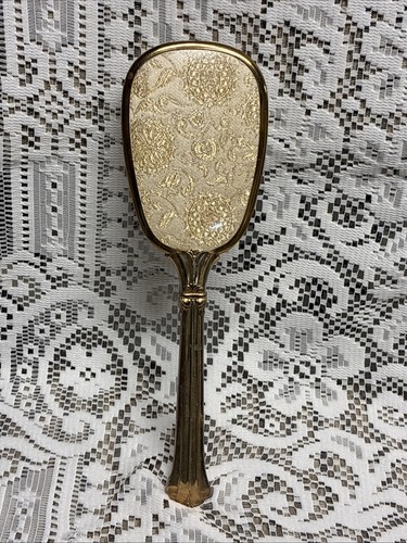 Vintage vanity hand mirror - vintage,